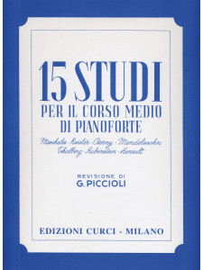 15 Studi per il Corso Medio di Pianoforte