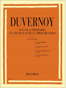 Scuola primaria - 25 studi facili e progressivi Op. 176