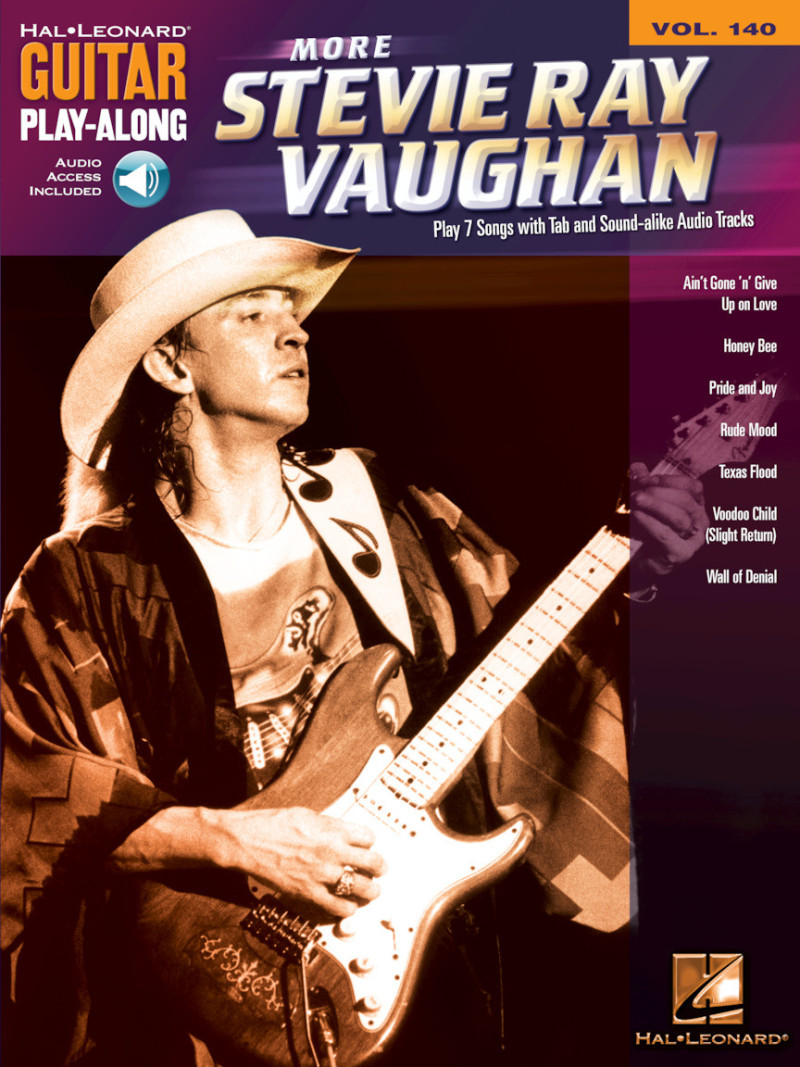 More Stevie Ray Vaughan: Guitar Play-Along Volume 140 (book/CD)