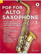 Pop For Alto Saxophone 3 (book/Audio Online)