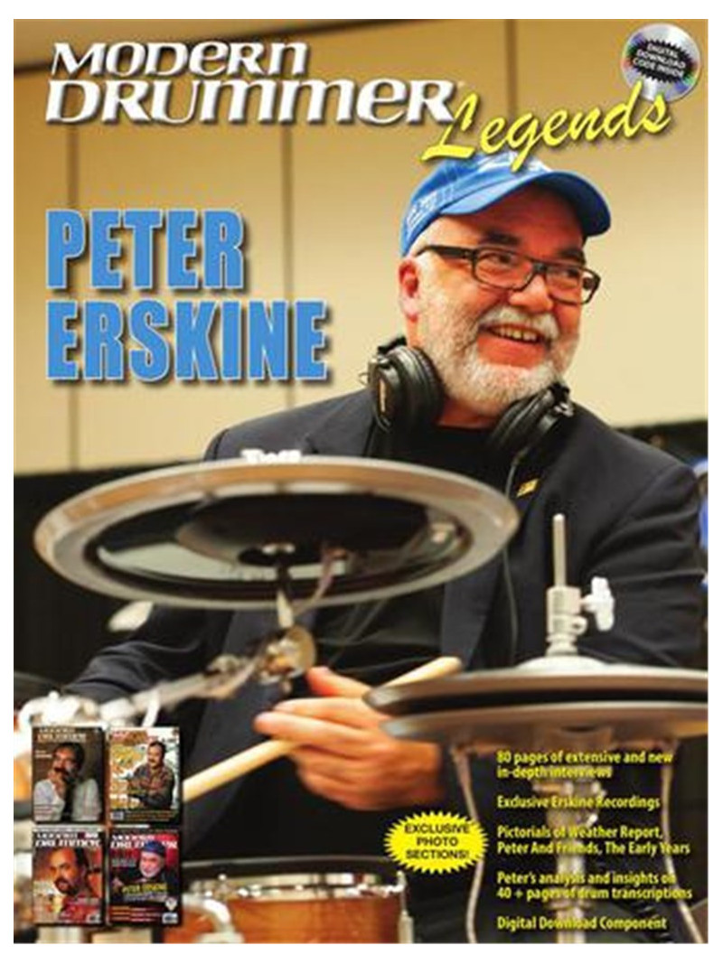 Modern Drummer Legends: Peter Erskine (book/Audio Online)