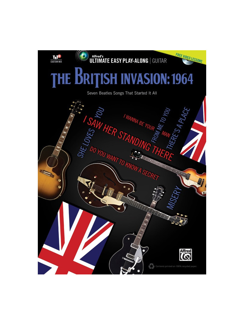 Ultimate Easy Guitar Play-Along: The British Invasion: 1964 (book/DVD)