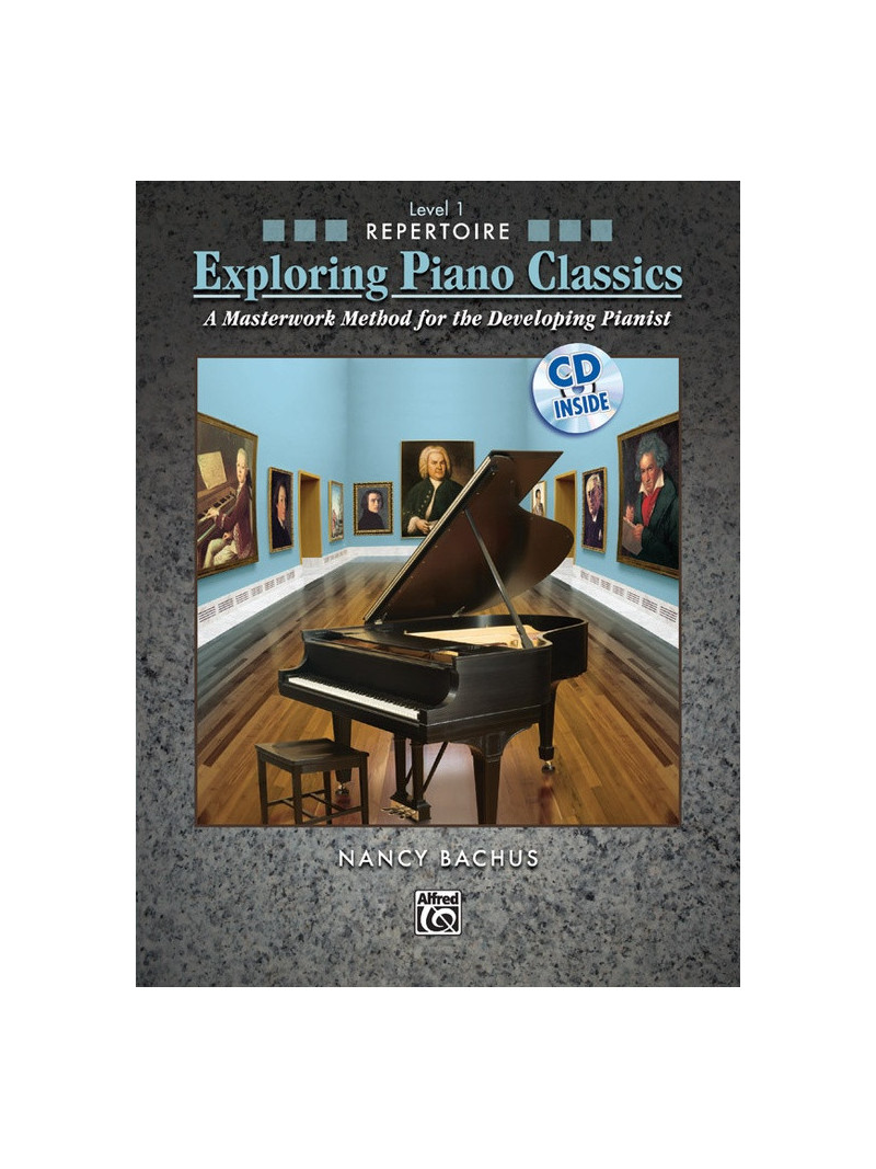 Exploring Piano Classics Repertoire, Level 1 (book/CD)