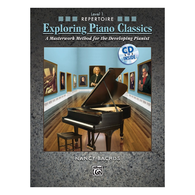 Exploring Piano Classics Repertoire, Level 1 (book/CD)