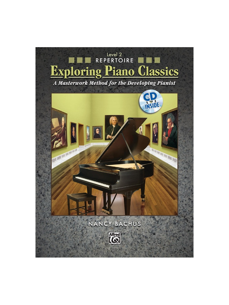 Exploring Piano Classics Repertoire, Level 2 (book/CD)
