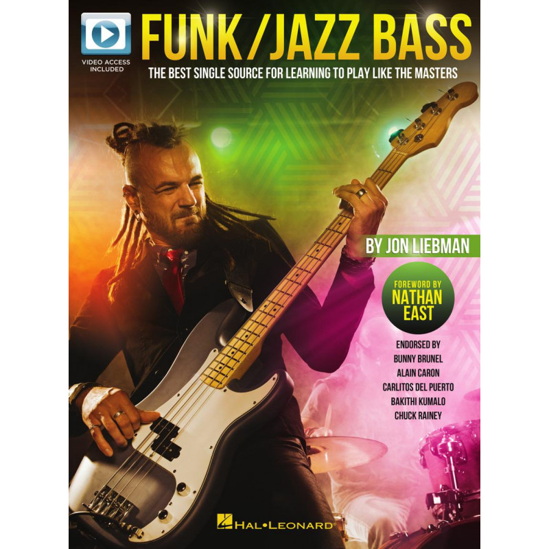Funk/Jazz Bass (book/Video Online)