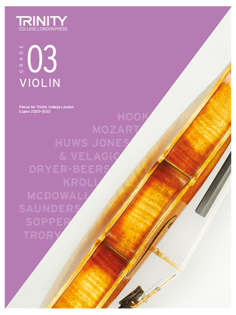 Trinity College London: Violin Grade 3 - 2020-2023