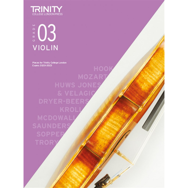 Trinity College London: Violin Grade 3 - 2020-2023