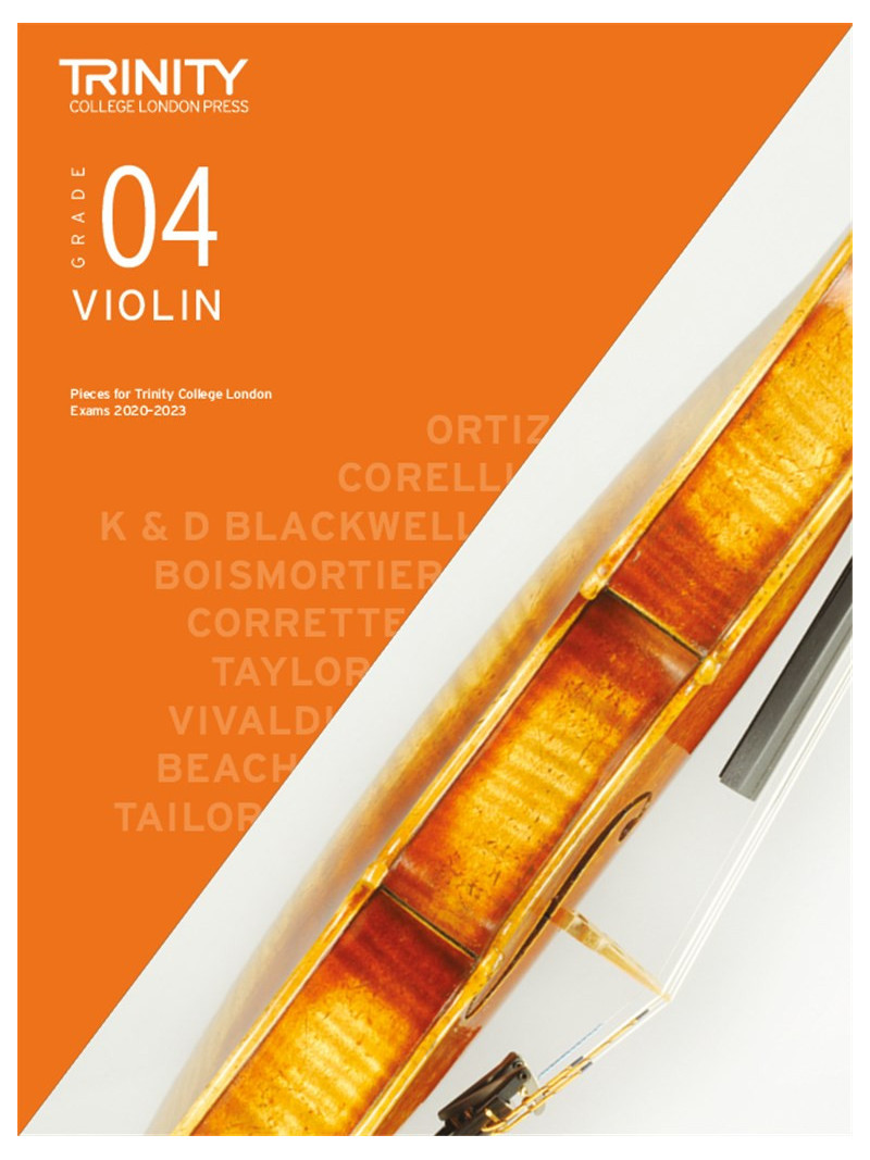 Trinity College London: Violin Grade 4 - 2020-2023