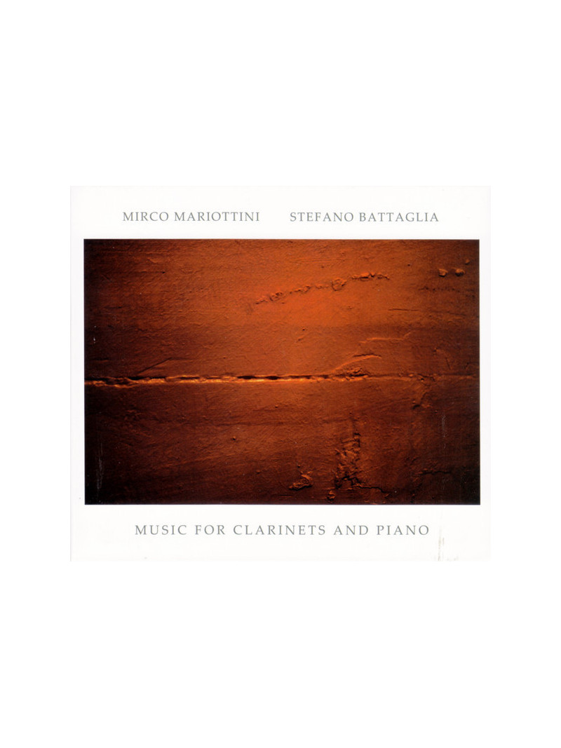 Mirco Mariottini, Stefano Battaglia – Music For Clarinets And Piano (CD)