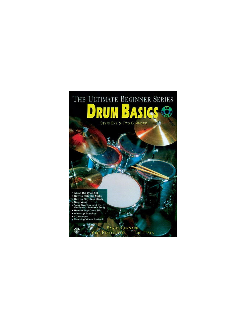 Drum Basics-Ultimate Beginner Series 1 & 2 (book/CD)