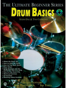 Drum Basics-Ultimate Beginner Series 1 & 2 (book/CD)