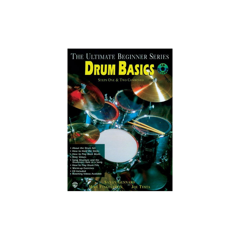 Drum Basics : The Ultimate Beginner Series (book/CD)