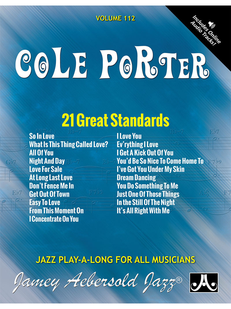 Aebersold 112: Cole Porter 21 Great Standards (book/2 CD)