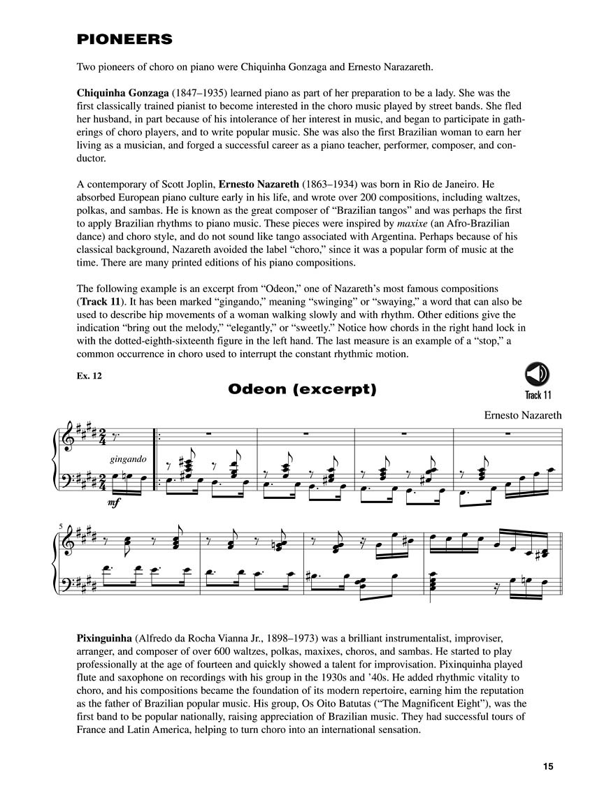 Brazilian Piano (book/CD)