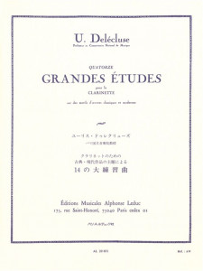 14 Grandes Etudes pour le Clarinette