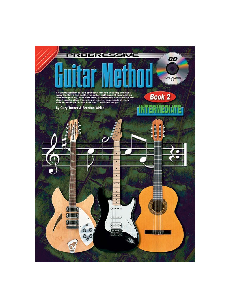 Progressive Guitar Method - Book 2 (book/CD)