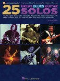 25 Great Blues Guitar Solos (book/Audio Online)