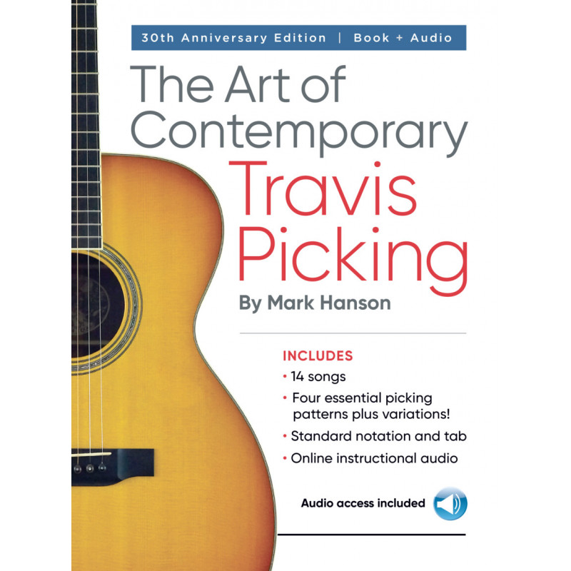 The Art of Contemporary Travis Picking (libro/Audio Online)