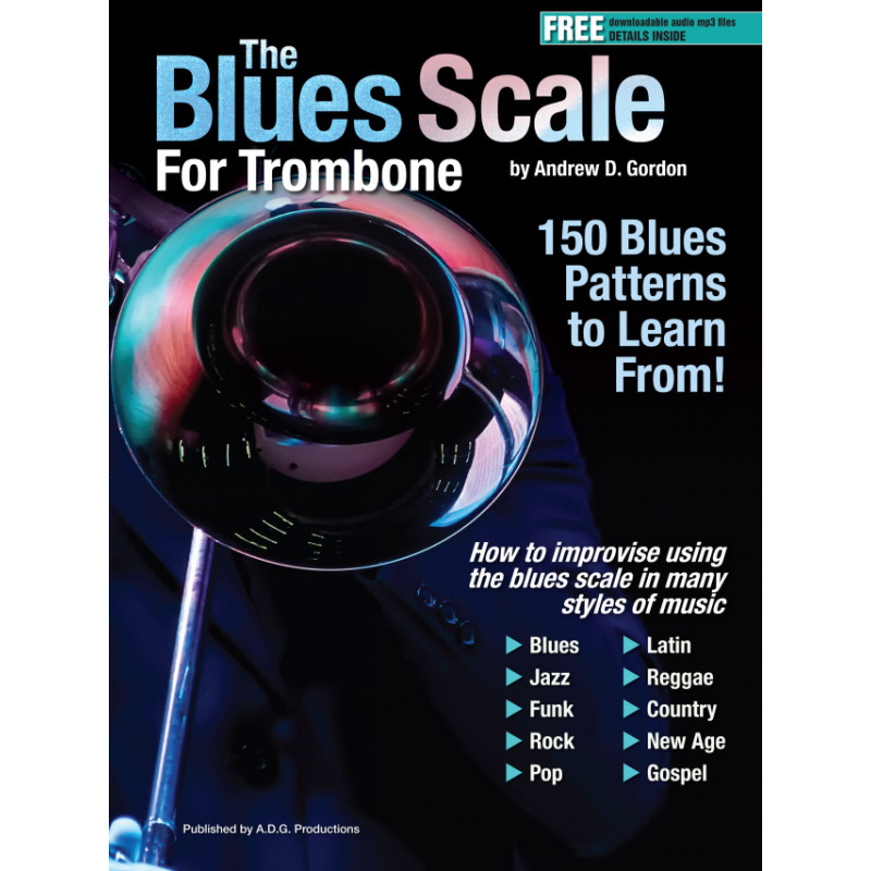 The Blues Scale for Trombone (Book/MP3 files)