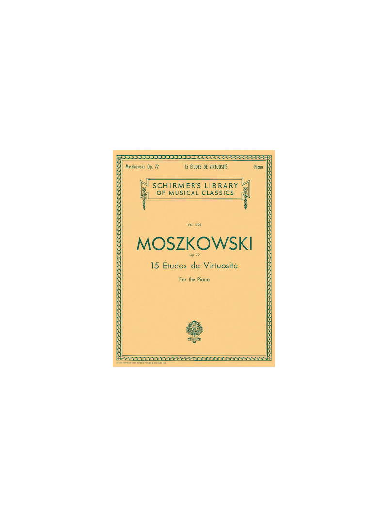 15 Etudes De Virtuosite, Op. 72