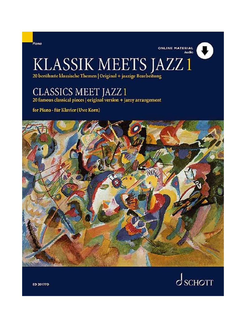 Classics Meets Jazz 1 (book/Audio Online)