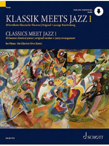 Classics Meets Jazz 1 (book/Audio Online)
