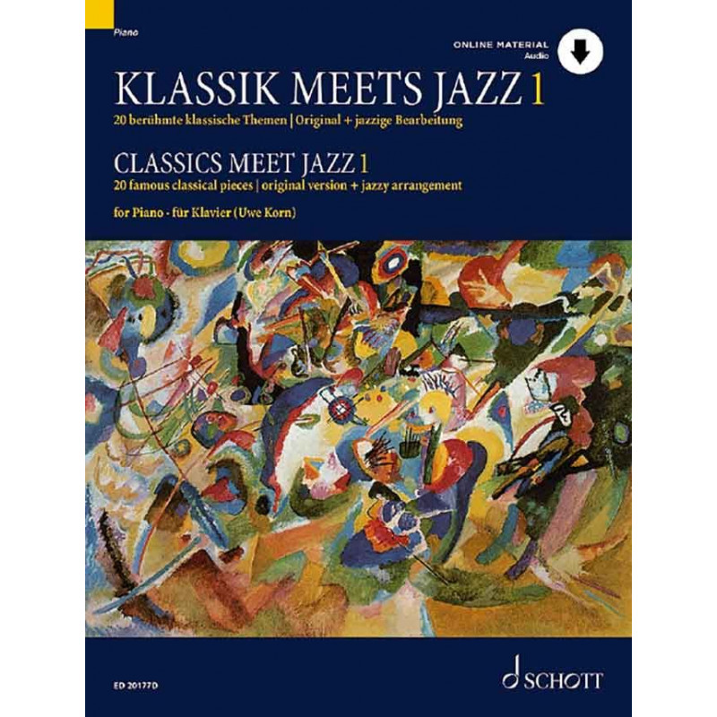 Classics Meets Jazz 1 (book/Audio Online)