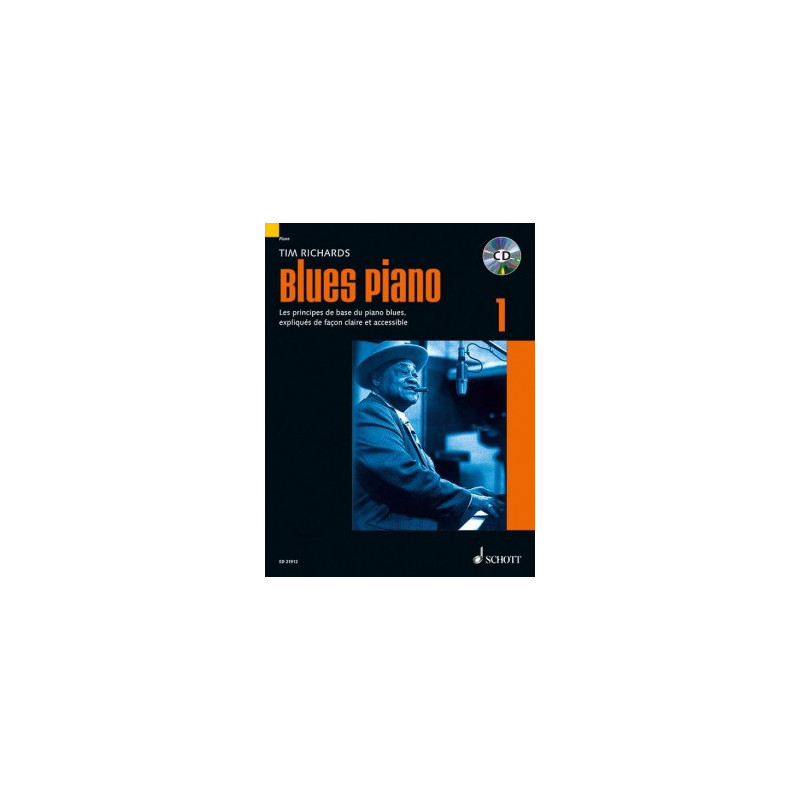 Blues Piano 1 (livre/CD)