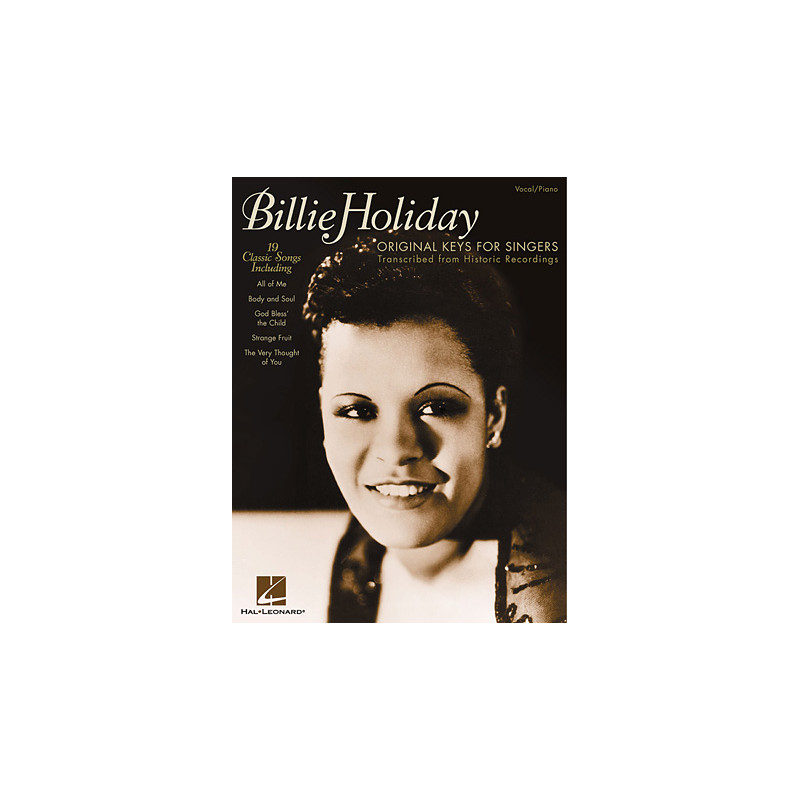 Billie Holiday - Original Keys for Singers