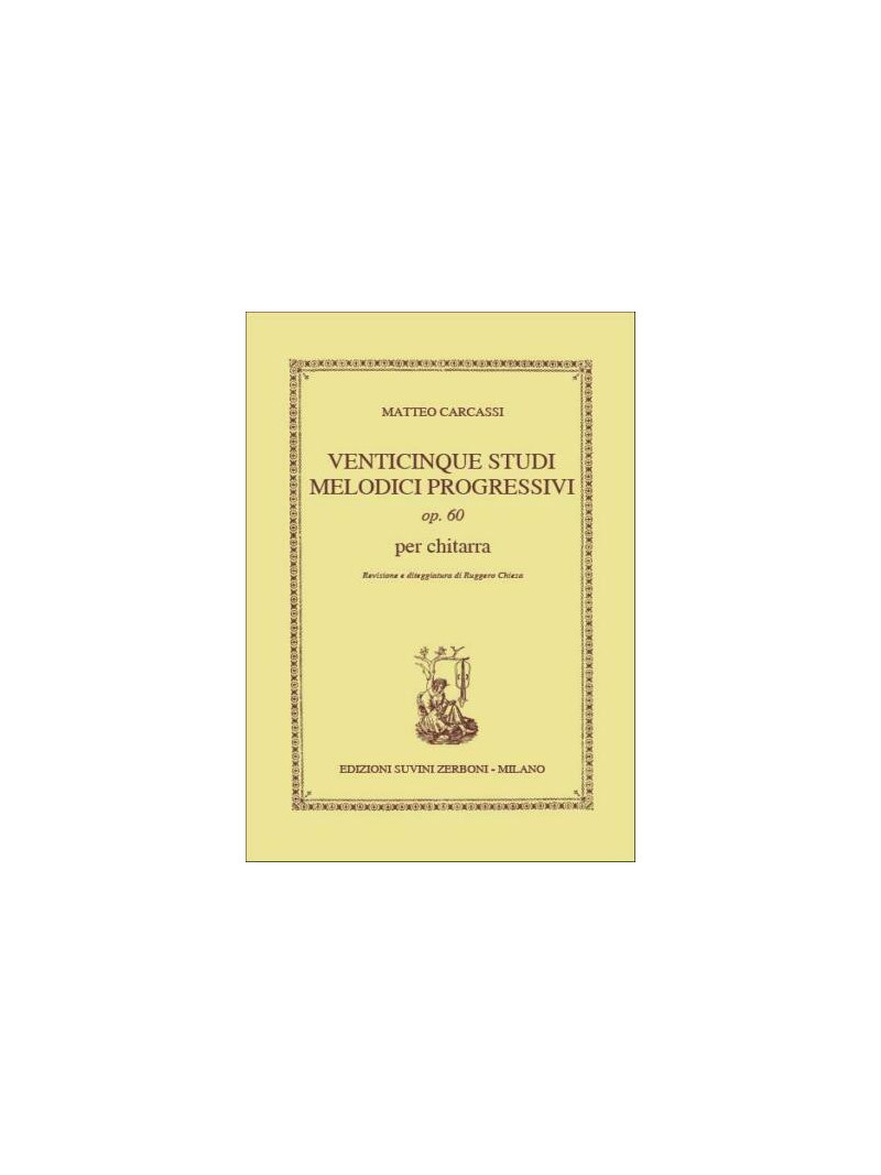 Venticinque studi melodici progressivi op. 60 per chitarra