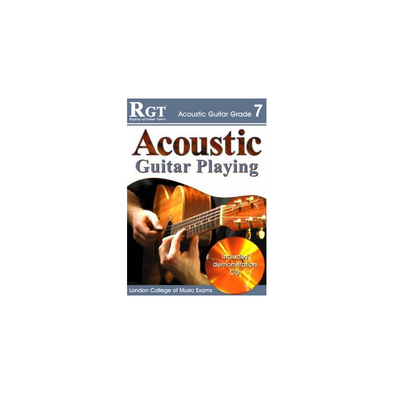 RGT - Acoustic Guitar Playing - Grade 7 (book/CD)