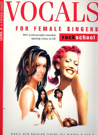 Rockschool Vocals: for Female Singers Level 2 Grades 4-5 (libro/CD)