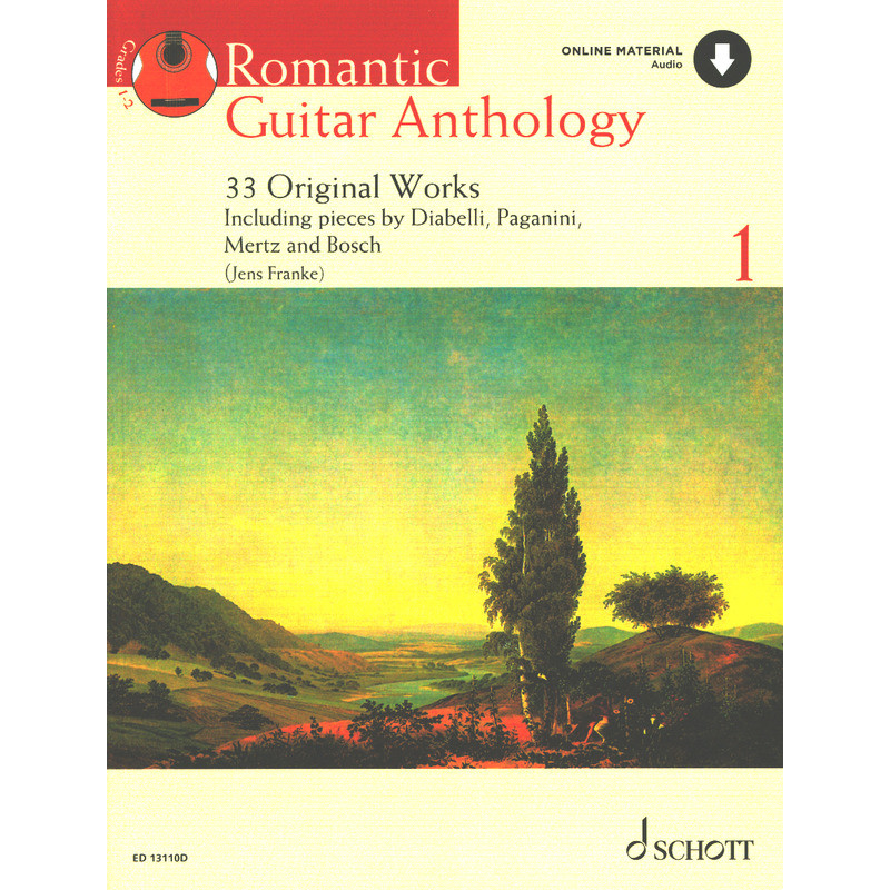 Romantic Guitar Anthology 1 (libro/Audio Download)