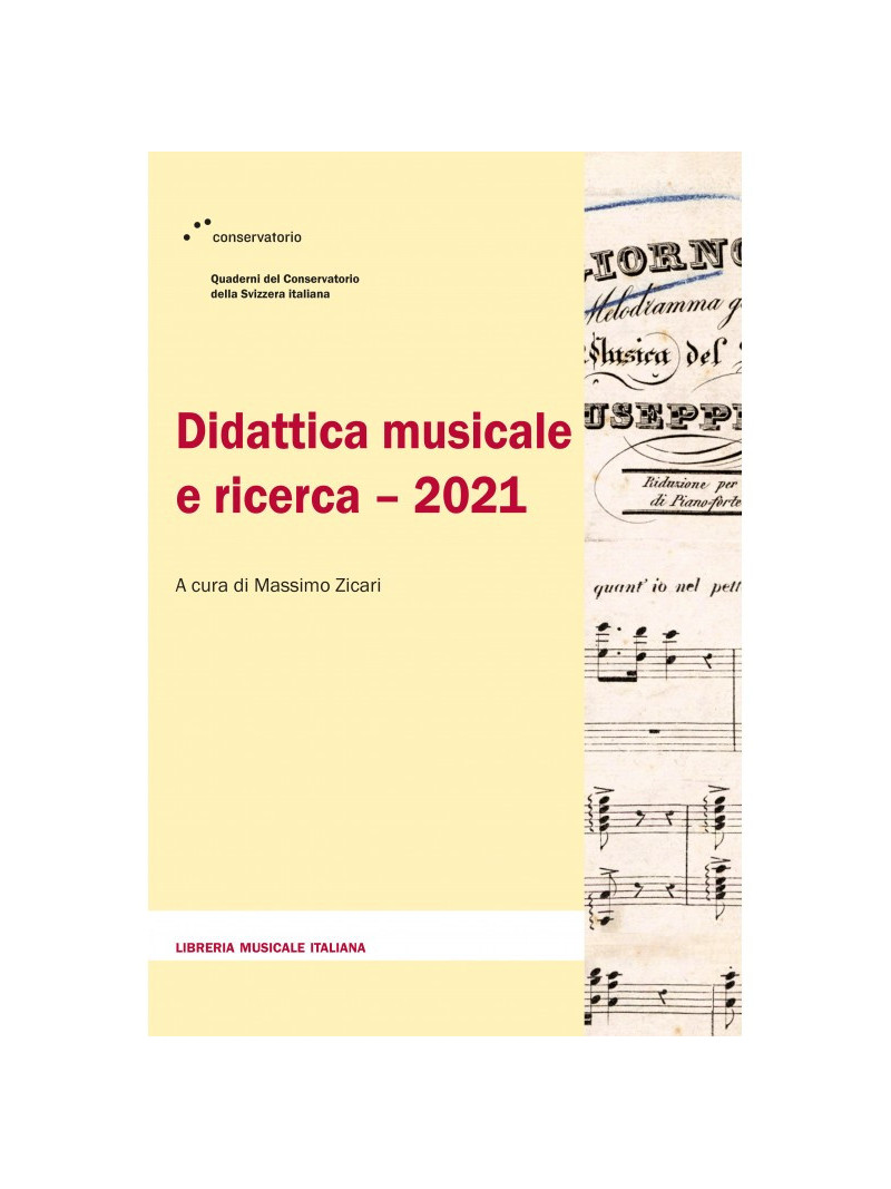 Didattica musicale e ricerca, 2021