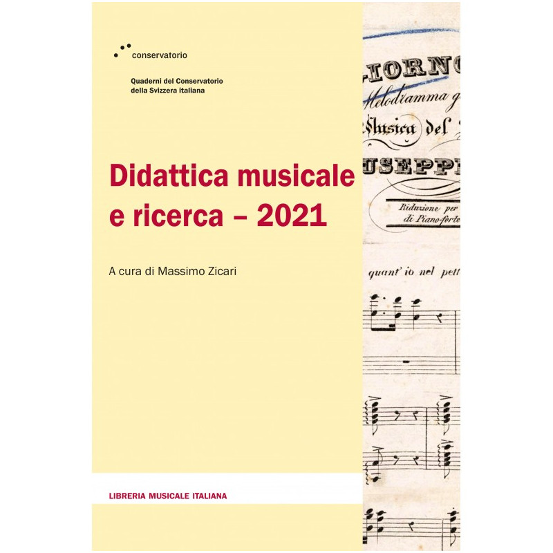 Didattica musicale e ricerca, 2021