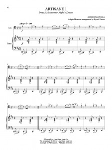 25 Piazzolla Tangos for Cello and Piano