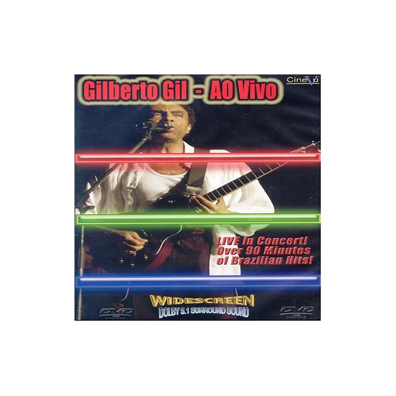 Gilberto Gil : Ao Vivo (DVD)