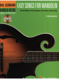 Hal Leonard Easy Songs for Mandolin (libro/CD)