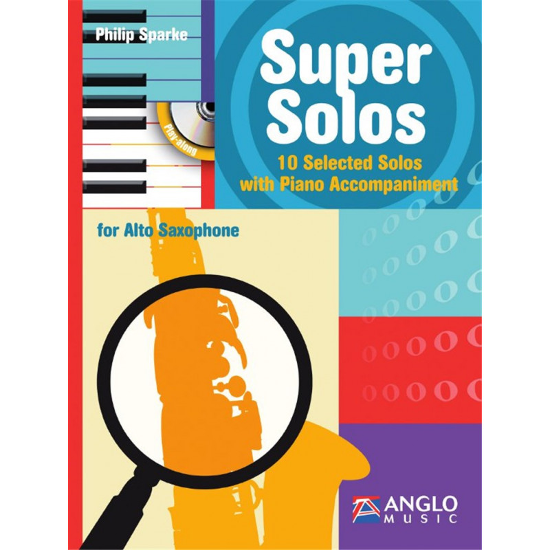 Super Solos - For Alto Sax (libro/CD)