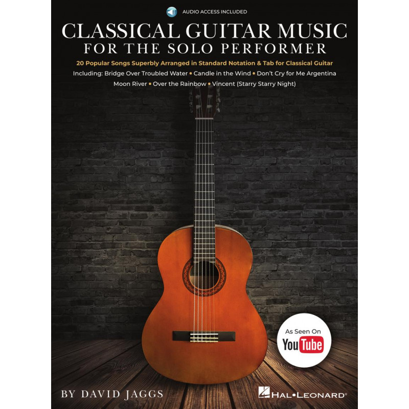 Classical Guitar Music for the Solo Performer (libro/Audio Online) (