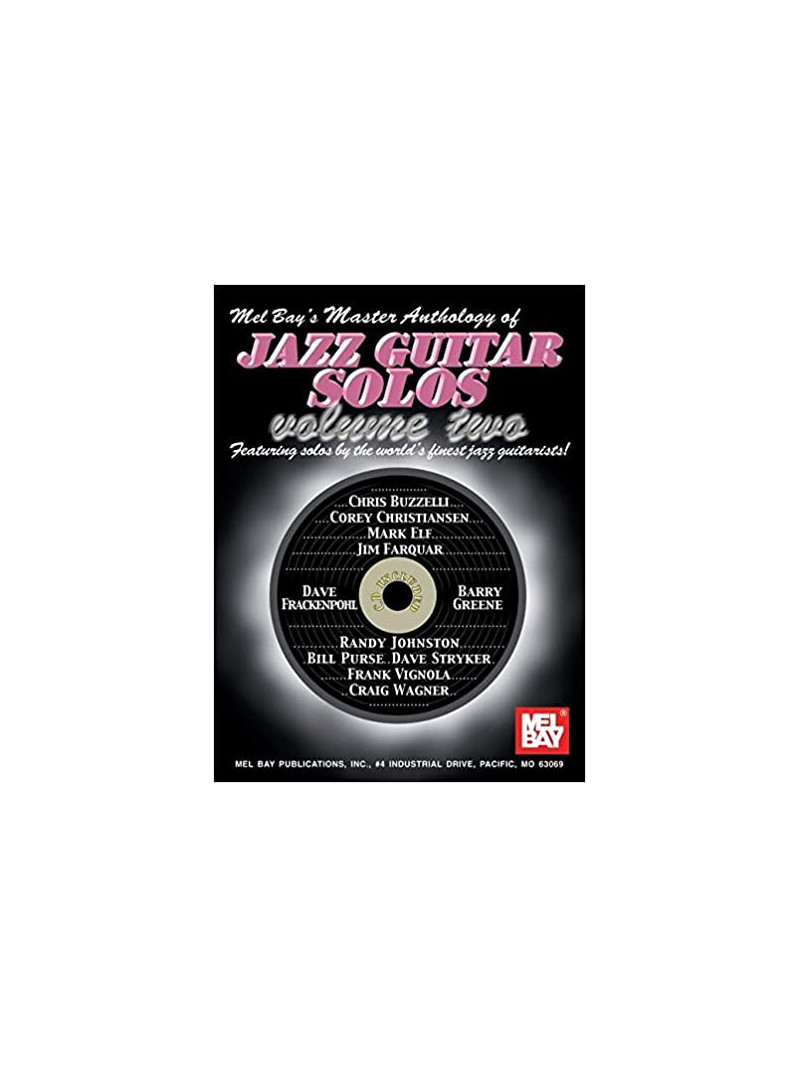 Master Anthology of Jazz Guitar Solos Volume 2 (book/CD)