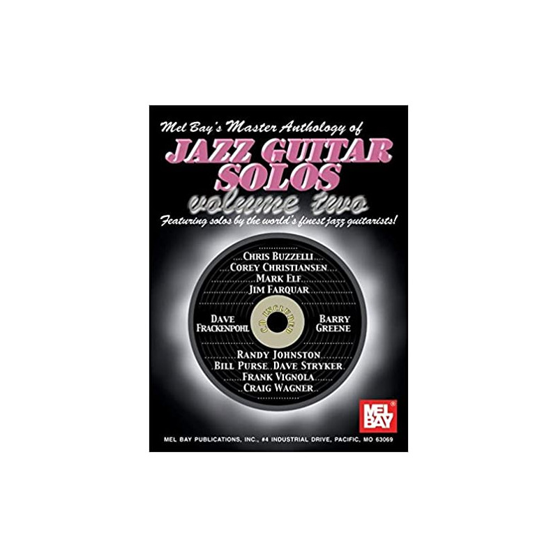 Master Anthology of Jazz Guitar Solos Volume 2 (book/CD)