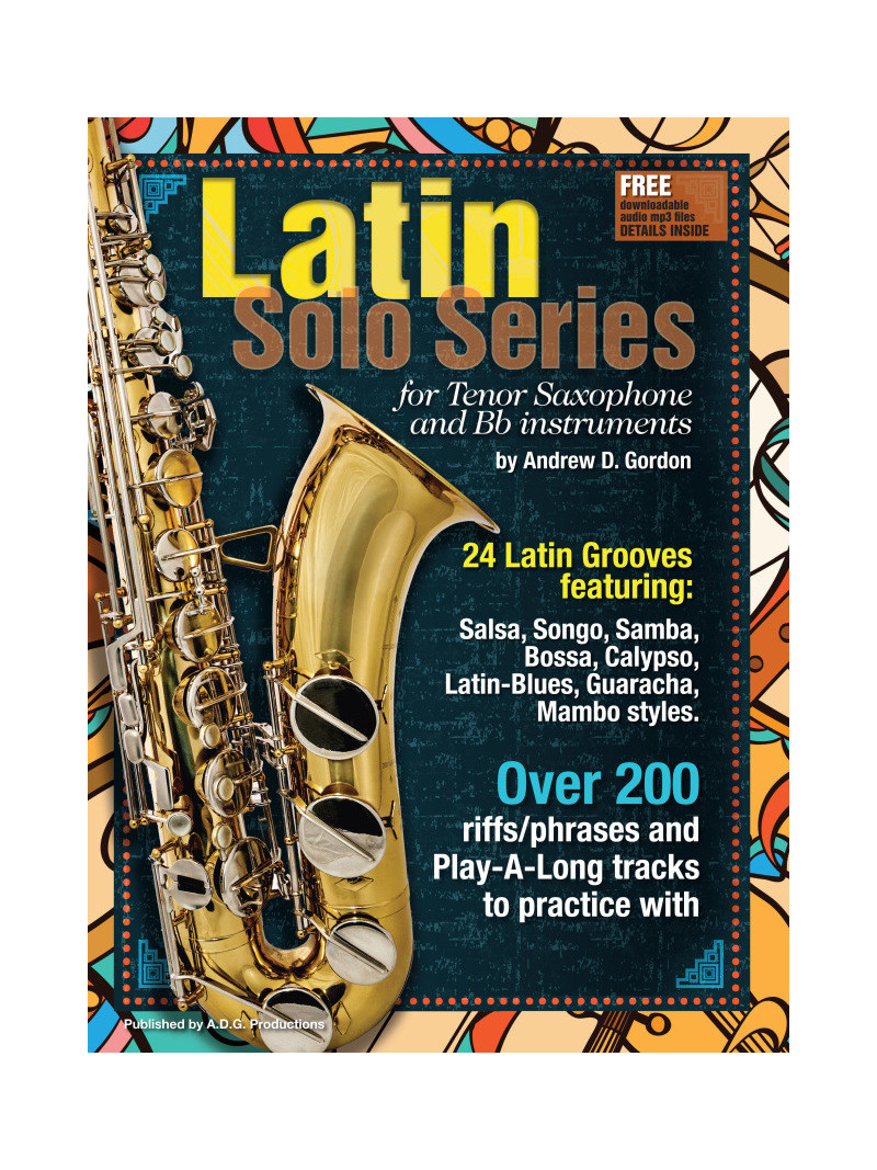 Latin Solo Series for Tenor Saxophone and Bb instruments (libro/mp3 files)