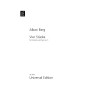 Berg Alban: 4 Pieces for clarinet and piano - op. 5