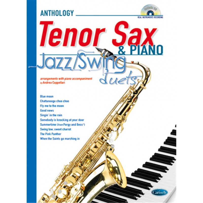 Jazz & Swing Duets For Tenor Sax & Piano (libro/CD)