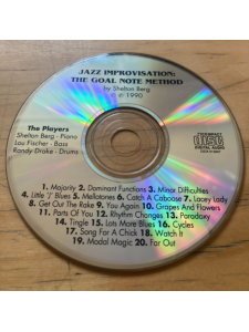 Jazz Improvisation: The Goal Note Method (CD Only)