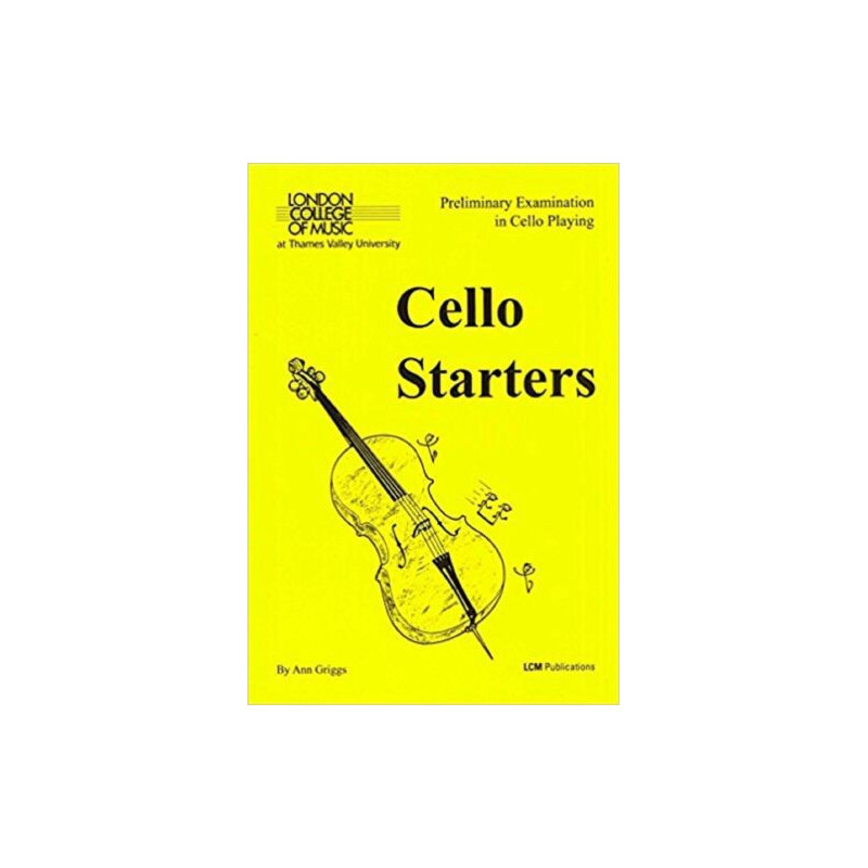 Cello Starters LCM Preliminary Easy Exam Book - I2
