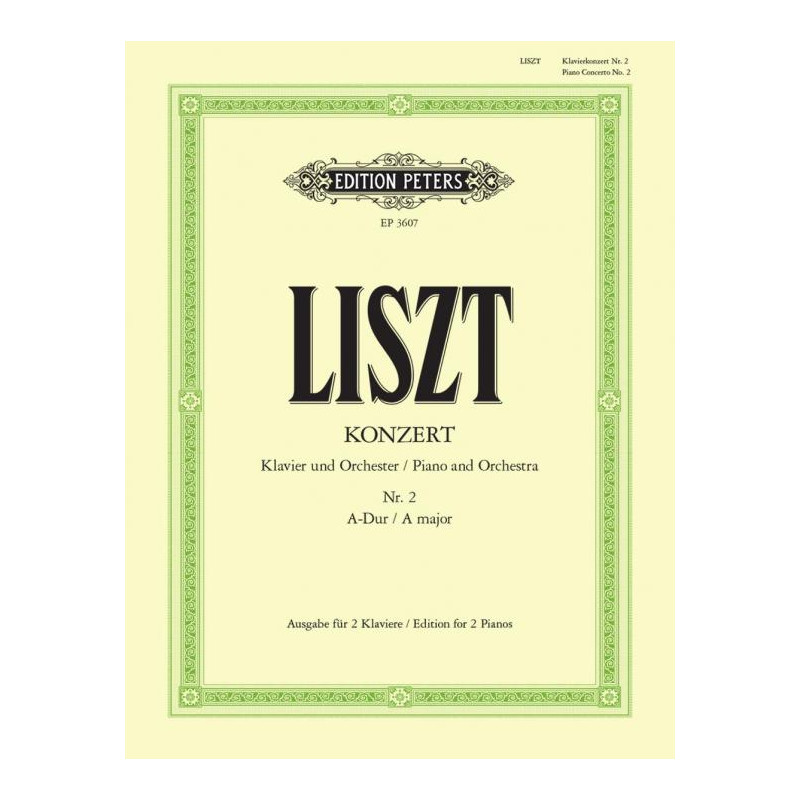 Franz Liszt - Piano Concerto No. 2 in A (2 Pianos)