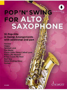 Pop 'n' Swing For Alto Saxophone (book/Audio Online)